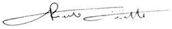 firma Riccardo Ciciriello